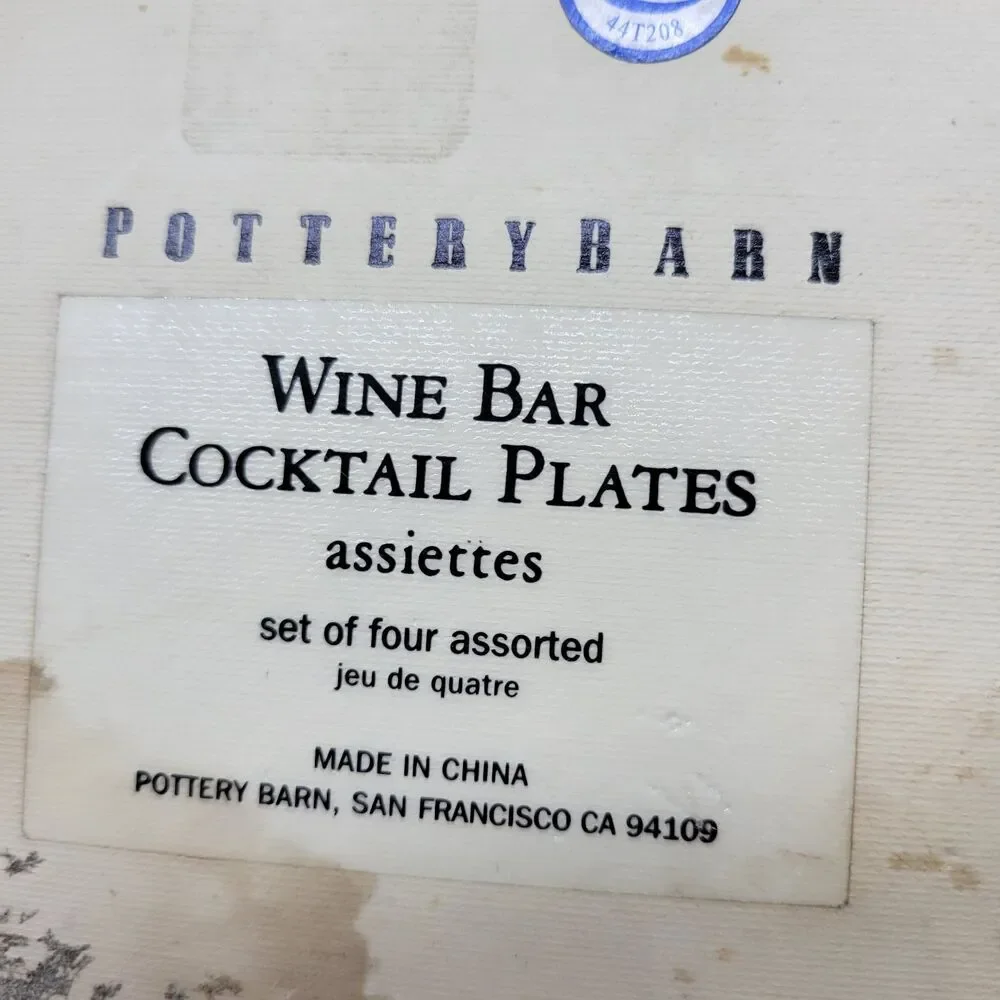 Pottery Barn all plates